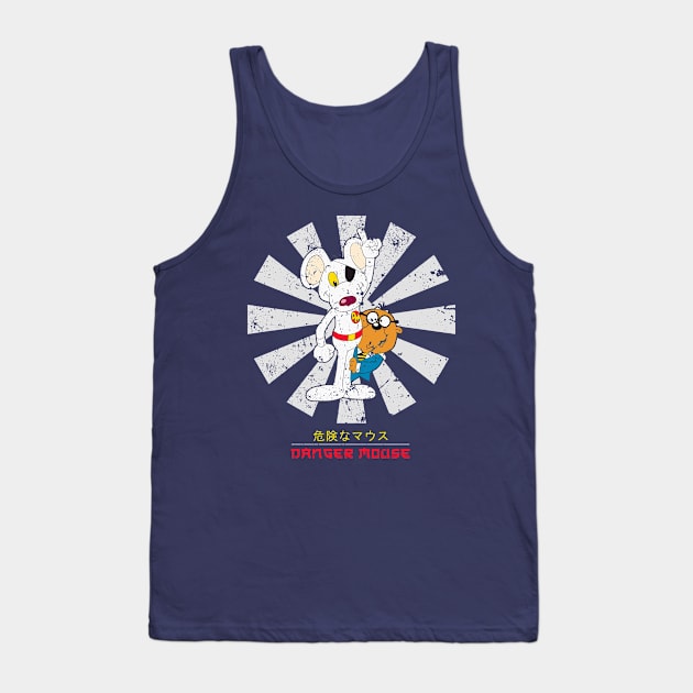 Danger Mouse Retro Japanese Tank Top by Nova5